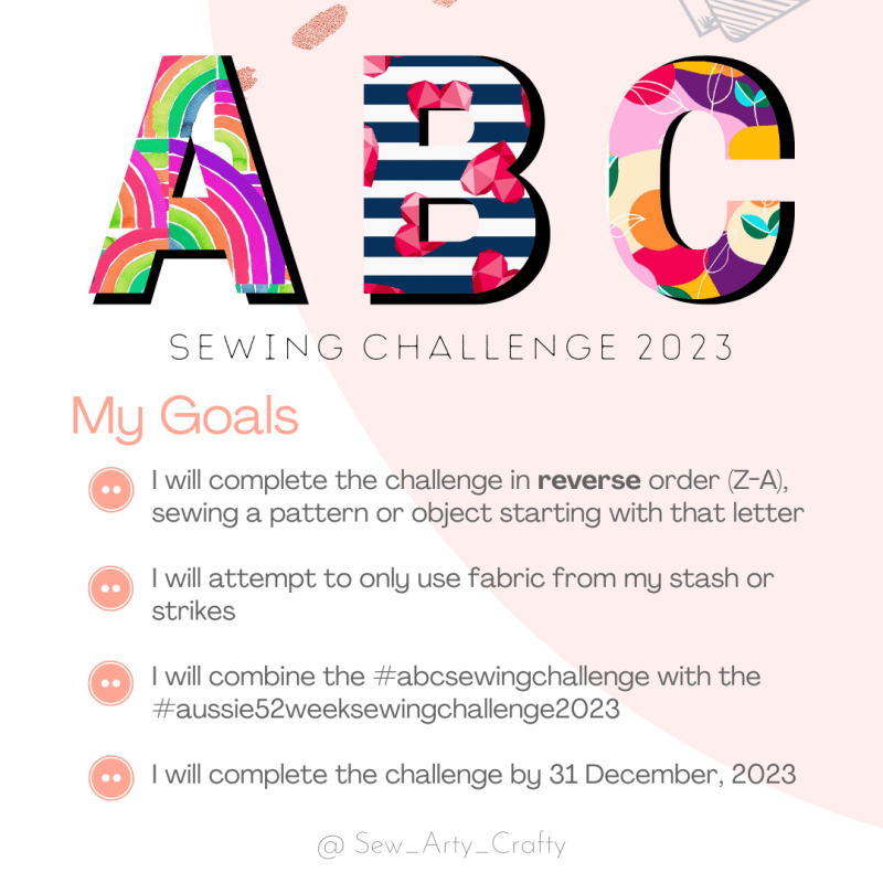 ABC SEWING CHALLENGE&nbsp;2023